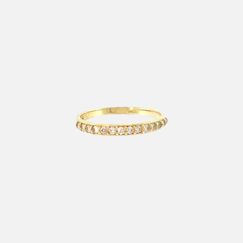 Anillo Media Churumbela C/p 10K 1.1g #6